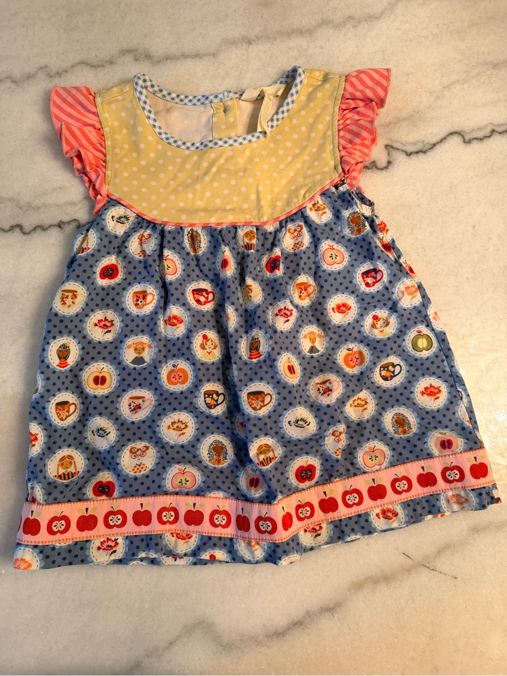 Matilda Jane apples & tea tunic